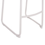 ΣΚΑΜΠΟ ΜΠΑΡ ΑΛΟΥΜΙΝΙΟΥ RACHEL HM6341.02 ΛΕΥΚΟ 47x56,5x98,5Υεκ.