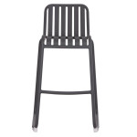 ΣΚΑΜΠΟ ΜΠΑΡ ΑΛΟΥΜΙΝΙΟΥ RACHEL HM6341.01 ΓΚΡΙ 47x56,5x98,5Υεκ.
