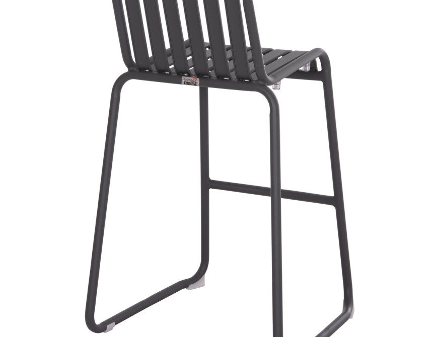ΣΚΑΜΠΟ ΜΠΑΡ ΑΛΟΥΜΙΝΙΟΥ RACHEL HM6341.01 ΓΚΡΙ 47x56,5x98,5Υεκ.