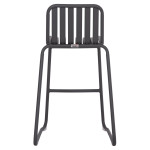 ΣΚΑΜΠΟ ΜΠΑΡ ΑΛΟΥΜΙΝΙΟΥ RACHEL HM6341.01 ΓΚΡΙ 47x56,5x98,5Υεκ.