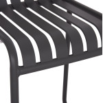 ΣΚΑΜΠΟ ΜΠΑΡ ΑΛΟΥΜΙΝΙΟΥ RACHEL HM6341.01 ΓΚΡΙ 47x56,5x98,5Υεκ.