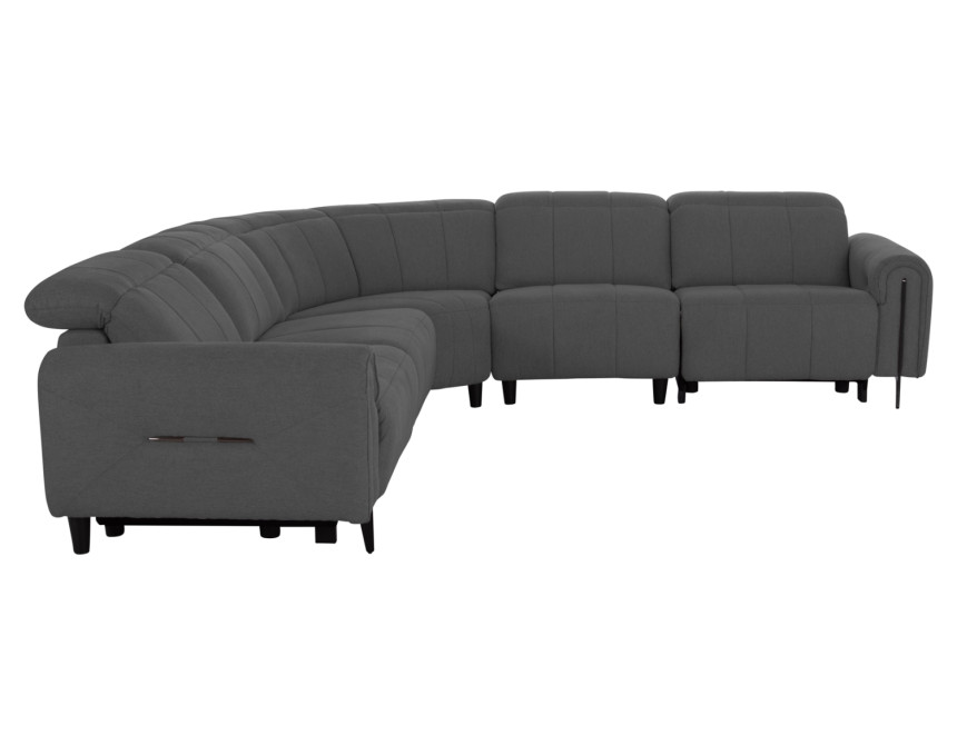 ΓΩΝΙΑΚΟΣ ΚΑΝΑΠΕΣ ΜΕ RECLINE ORACLE HM3290.01 ΓΚΡΙ ΥΦΑΣΜΑ 293x293x98Υεκ.