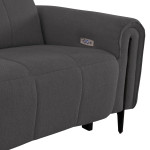 ΓΩΝΙΑΚΟΣ ΚΑΝΑΠΕΣ ΜΕ RECLINE ORACLE HM3290.01 ΓΚΡΙ ΥΦΑΣΜΑ 293x293x98Υεκ.