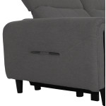 ΓΩΝΙΑΚΟΣ ΚΑΝΑΠΕΣ ΜΕ RECLINE ORACLE HM3290.01 ΓΚΡΙ ΥΦΑΣΜΑ 293x293x98Υεκ.