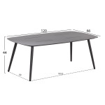 ΣΕΤ ΣΑΛΟΝΙ 4ΤΜΧ CASSIAN HM6552.01 ΑΛΟΥΜΙΝΙΟ & ΜΑΞΙΛΑΡΙΑ ΓΚΡΙ-ΜΠΕΖ P.E.RATTAN