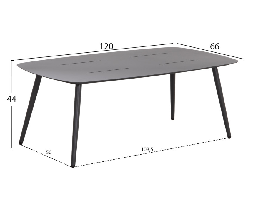 ΣΕΤ ΣΑΛΟΝΙ 4ΤΜΧ CASSIAN HM6552.01 ΑΛΟΥΜΙΝΙΟ & ΜΑΞΙΛΑΡΙΑ ΓΚΡΙ-ΜΠΕΖ P.E.RATTAN