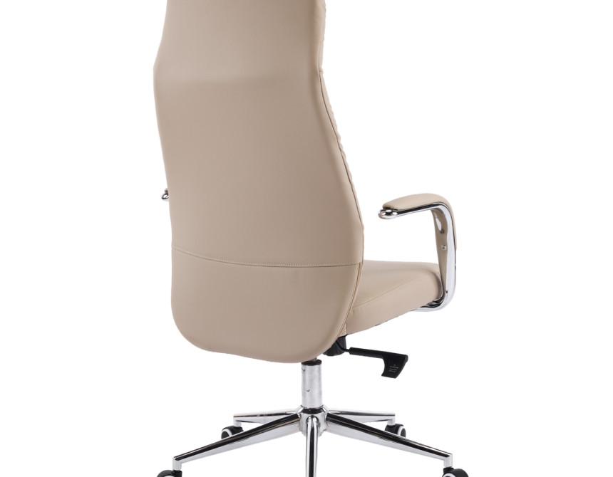 ΚΑΡΕΚΛΑ ΓΡΑΦΕΙΟΥ TEETER HM18355.02 ΜΠΕΖ PU ΔΕΡΜΑ--ΒΑΣΗ ΧΡΩΜΙΟΥ 67x66x121Υεκ