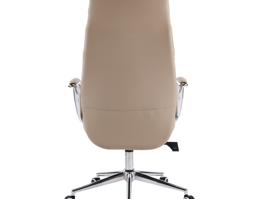 ΚΑΡΕΚΛΑ ΓΡΑΦΕΙΟΥ TEETER HM18355.02 ΜΠΕΖ PU ΔΕΡΜΑ--ΒΑΣΗ ΧΡΩΜΙΟΥ 67x66x121Υεκ