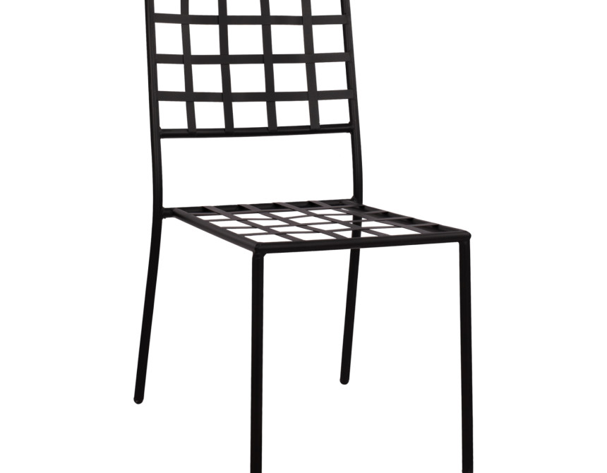 ΜΕΤΑΛΛΙΚΗ ΚΑΡΕΚΛΑ EMERY HM5509 ΣΕ ΜΑΥΡΗ ΑΠΟΧΡΩΣΗ 46x58x88  cm