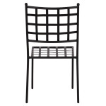 ΜΕΤΑΛΛΙΚΗ ΚΑΡΕΚΛΑ EMERY HM5509 ΣΕ ΜΑΥΡΗ ΑΠΟΧΡΩΣΗ 46x58x88  cm