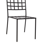 ΜΕΤΑΛΛΙΚΗ ΚΑΡΕΚΛΑ EMERY HM5509 ΣΕ ΜΑΥΡΗ ΑΠΟΧΡΩΣΗ 46x58x88  cm