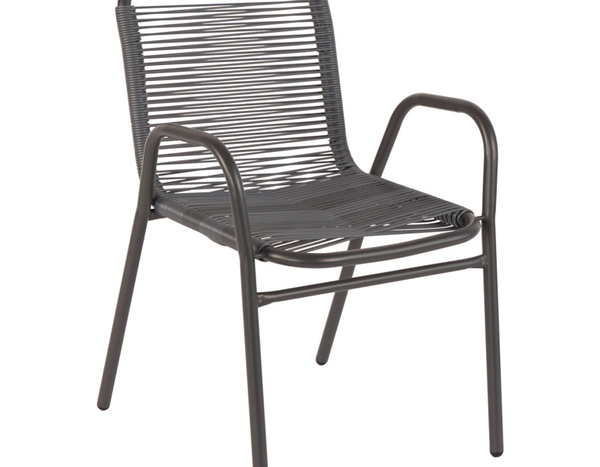 ΠΟΛΥΘΡΟΝΑ ΕΞ.ΧΩΡΟΥ AVRIL HM5968.01 ΜΕΤΑΛΛΟ ΚΑΙ ΣΥΝΘ.RATTAN ΣΕ ΓΚΡΙ 54,5x56x78Υεκ.