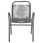 ΠΟΛΥΘΡΟΝΑ ΕΞ.ΧΩΡΟΥ AVRIL HM5968.01 ΜΕΤΑΛΛΟ ΚΑΙ ΣΥΝΘ.RATTAN ΣΕ ΓΚΡΙ 54,5x56x78Υεκ.