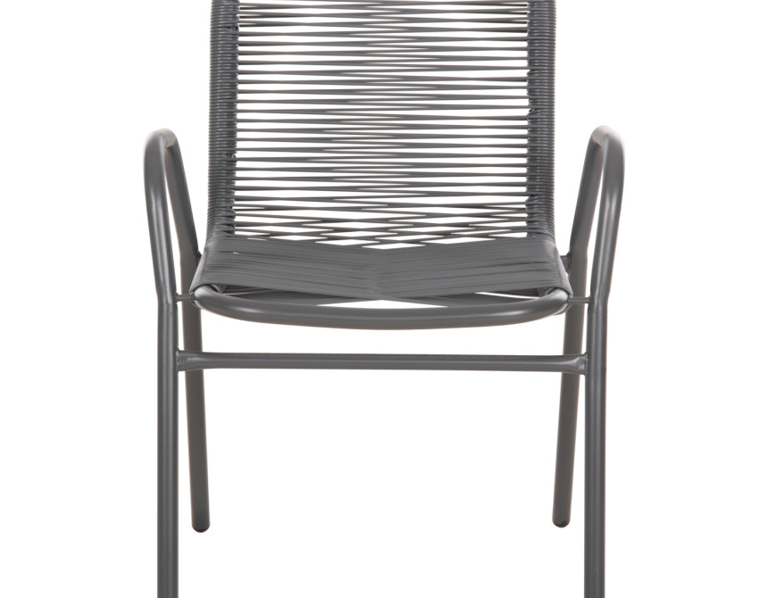 ΠΟΛΥΘΡΟΝΑ ΕΞ.ΧΩΡΟΥ AVRIL HM5968.01 ΜΕΤΑΛΛΟ ΚΑΙ ΣΥΝΘ.RATTAN ΣΕ ΓΚΡΙ 54,5x56x78Υεκ.