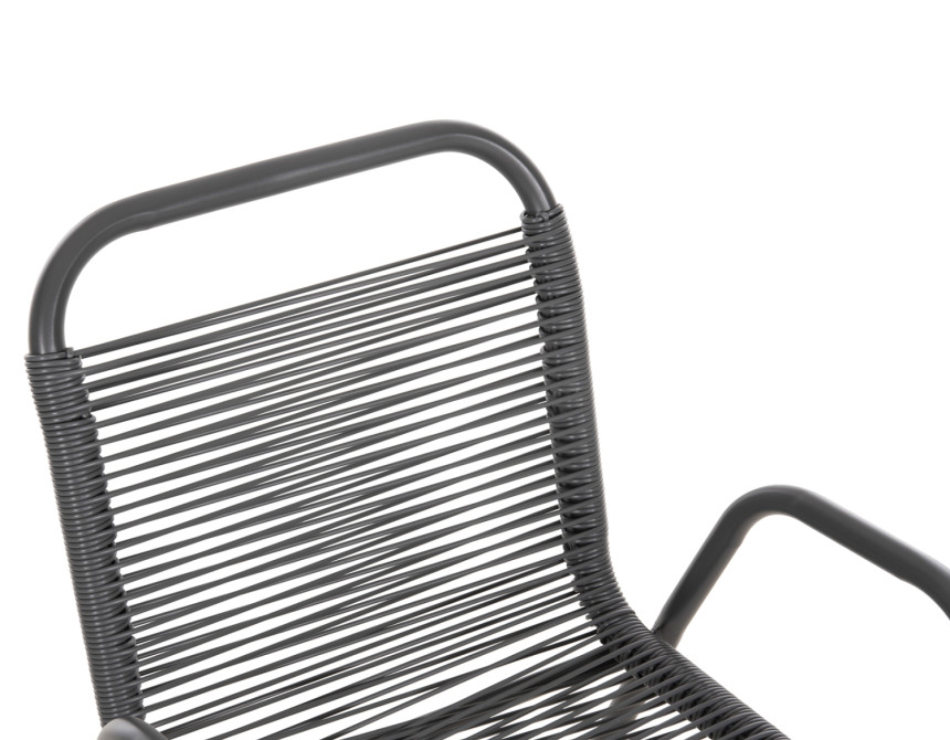 ΠΟΛΥΘΡΟΝΑ ΕΞ.ΧΩΡΟΥ AVRIL HM5968.01 ΜΕΤΑΛΛΟ ΚΑΙ ΣΥΝΘ.RATTAN ΣΕ ΓΚΡΙ 54,5x56x78Υεκ.