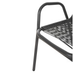 ΠΟΛΥΘΡΟΝΑ ΕΞ.ΧΩΡΟΥ AVRIL HM5968.01 ΜΕΤΑΛΛΟ ΚΑΙ ΣΥΝΘ.RATTAN ΣΕ ΓΚΡΙ 54,5x56x78Υεκ.