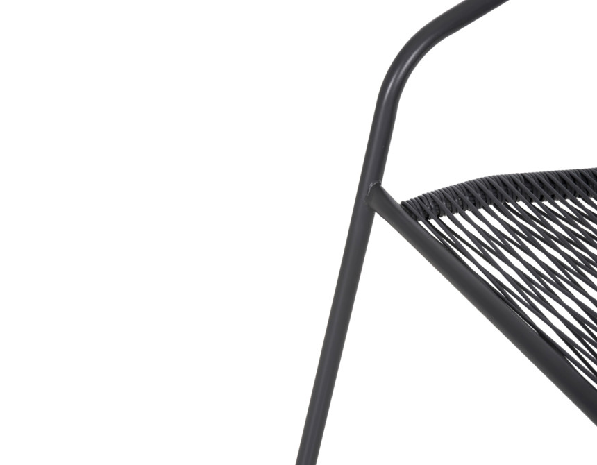 ΠΟΛΥΘΡΟΝΑ SWIFTER HM5969.01 ΜΕΤΑΛΛΟ ΓΚΡΙ-ΣΥΝΘ. RATTAN ΓΚΡΙ 54x61x75Υεκ.