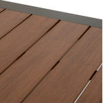 ΤΡΑΠΕΖΙ ΕΞΩΤ.ΧΩΡΟΥ GOYA HM6059.07 ΑΛΟΥΜΙΝΙΟ ΣE OLIVE GREEN & POLYWOOD 160X80Χ75Υεκ.