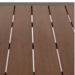 ΤΡΑΠΕΖΙ ΕΞΩΤ.ΧΩΡΟΥ GOYA HM6059.07 ΑΛΟΥΜΙΝΙΟ ΣE OLIVE GREEN & POLYWOOD 160X80Χ75Υεκ.