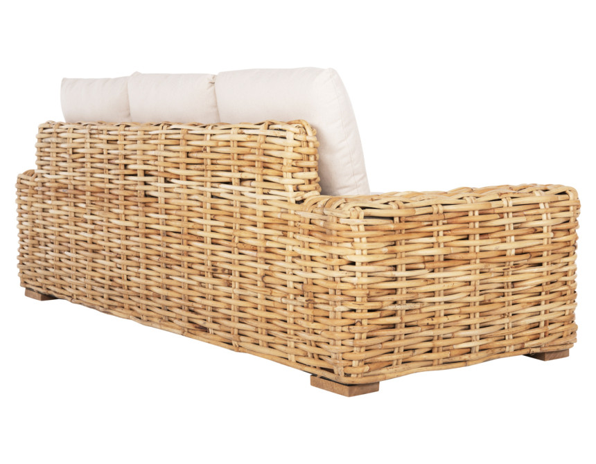 ΚΑΝΑΠΕΣ ΤΡΙΘΕΣΙΟΣ ΕΞ.ΧΩΡΟΥ TROPEL HM9808 ΞΥΛΟ MANGO-RATTAN ΦΥΣΙΚΟ-ΛΕΥΚΑ ΜΑΞΙΛΑΡΙΑ 216x88x85Υεκ