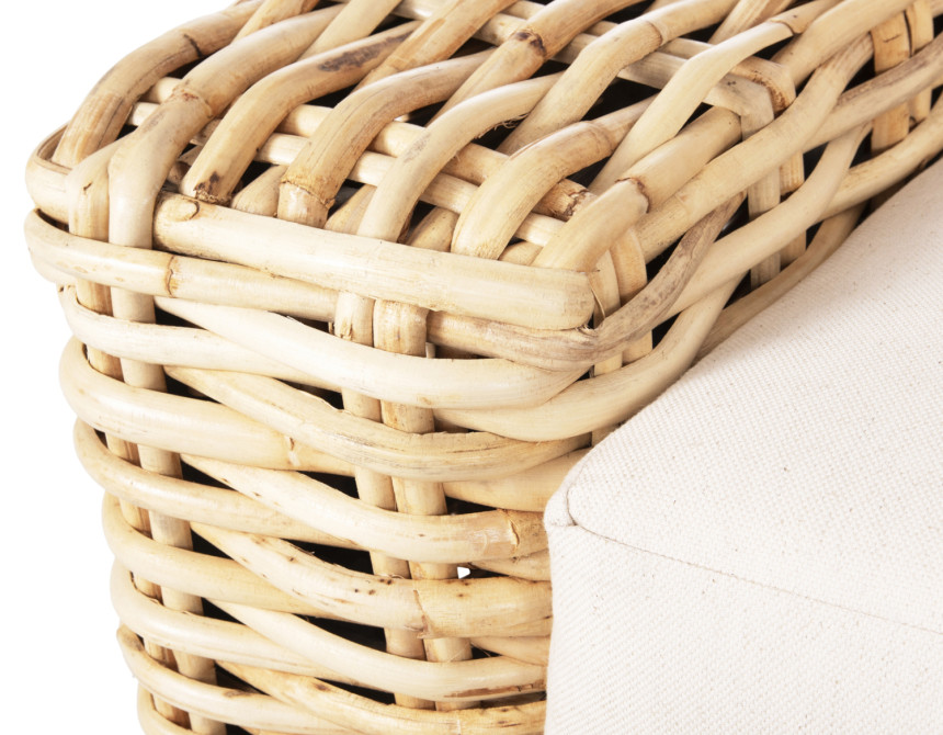 ΚΑΝΑΠΕΣ ΤΡΙΘΕΣΙΟΣ ΕΞ.ΧΩΡΟΥ TROPEL HM9808 ΞΥΛΟ MANGO-RATTAN ΦΥΣΙΚΟ-ΛΕΥΚΑ ΜΑΞΙΛΑΡΙΑ 216x88x85Υεκ