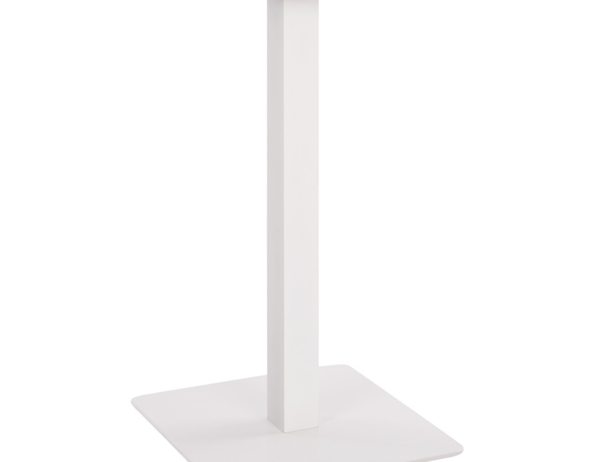 ΒΑΣΗ ΜΕΤΑΛΛΙΚΗ ΛΕΥΚΗ ΜΑΤ 40X40X72Υεκ. HM414.12