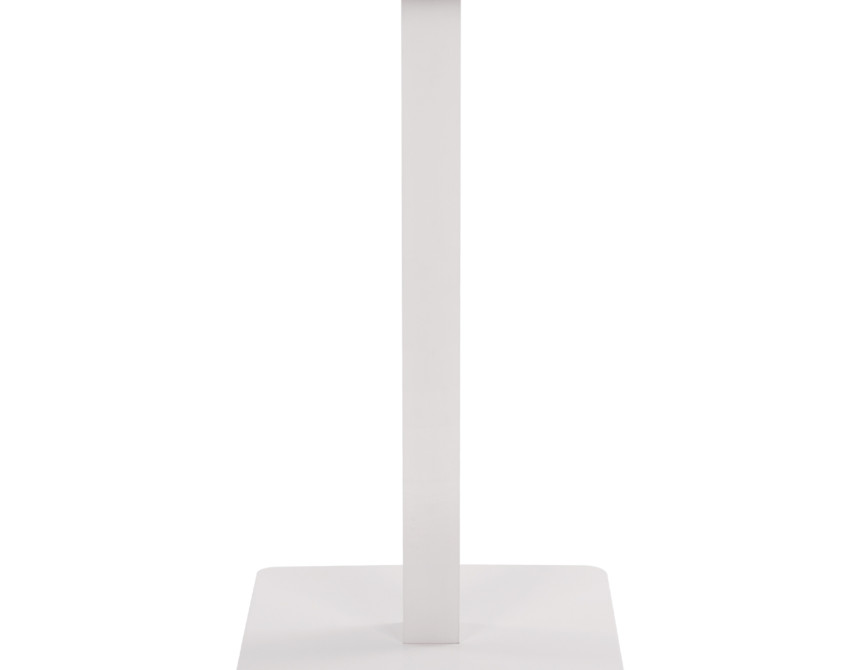 ΒΑΣΗ ΜΕΤΑΛΛΙΚΗ ΛΕΥΚΗ ΜΑΤ 40X40X72Υεκ. HM414.12