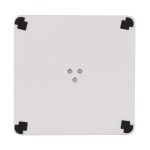 ΒΑΣΗ ΜΕΤΑΛΛΙΚΗ ΛΕΥΚΗ ΜΑΤ 40X40X72Υεκ. HM414.12
