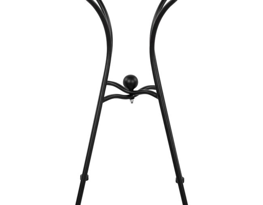 ΒΑΣΗ ΜΕΤΑΛΛΙΚΗ HM466 4NYXH ΣΕ ΜΑΥΡΟ ΧΡΩΜΑ 50x50 cm.