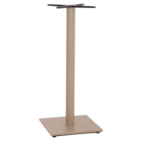 ΒΑΣΗ ΤΡΑΠΕΖΙΟΥ ΜΠΑΡ HM439.25 ΜΕΤΑΛΛΙΚΗ ΚΑΠΟΥΤΣΙΝΟ ΜΑΤ-ΡΕΓΟΥΛΑΤΟΡΟΙ 46x46x107,5Yεκ.