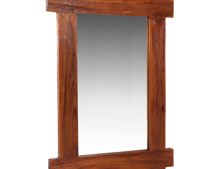 ΚΑΘΡΕΠΤΗΣ ΤΟΙΧΟΥ HM4303 ΑΝΑΚΥΚΛΩΜΕΝΟ TEAK ΣΕ ΦΥΣΙΚΟ 70x100Υεκ.
