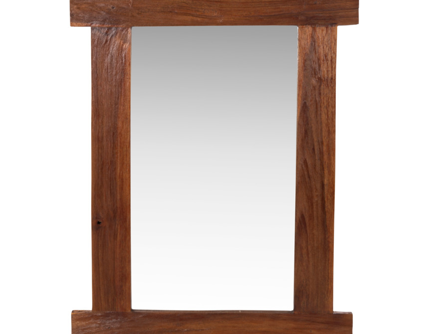 ΚΑΘΡΕΠΤΗΣ ΤΟΙΧΟΥ HM4303 ΑΝΑΚΥΚΛΩΜΕΝΟ TEAK ΣΕ ΦΥΣΙΚΟ 70x100Υεκ.