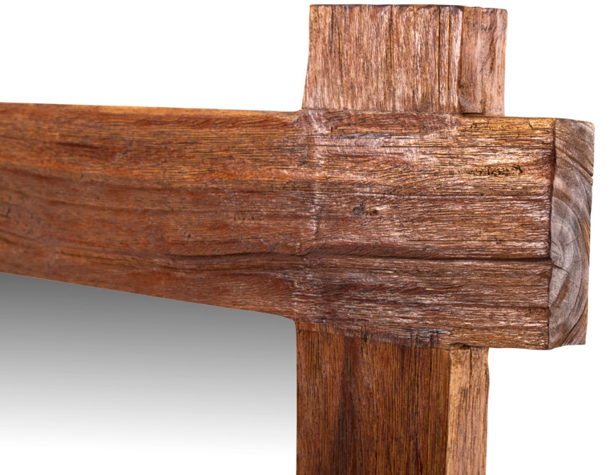 ΚΑΘΡΕΠΤΗΣ ΤΟΙΧΟΥ HM4303 ΑΝΑΚΥΚΛΩΜΕΝΟ TEAK ΣΕ ΦΥΣΙΚΟ 70x100Υεκ.