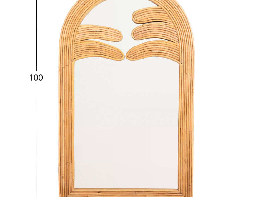 ΚΑΘΡΕΠΤΗΣ ΤΟΙΧΟΥ REFLECT HM4367 ΦΥΣΙΚΟ RATTAN 60x4,5x100Υεκ.