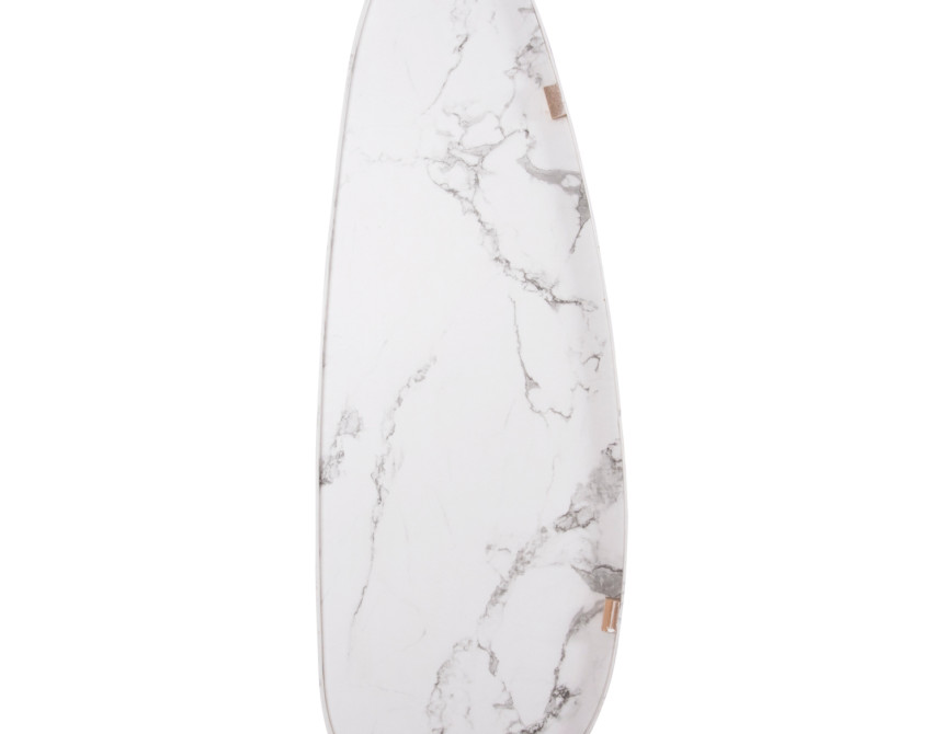 ΚΑΘΡΕΠΤΗΣ ΤΟΙΧΟΥ CRITHER HM4486.05 ΜΕ ΠΛΑΙΣΙΟ MDF ΣΕ WHITE MARBLE ΧΡΩΜΑ 49x140Υεκ.