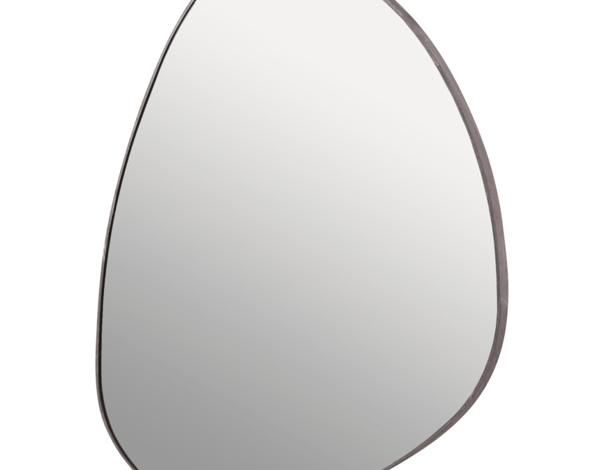 ΚΑΘΡΕΠΤΗΣ ΤΟΙΧΟΥ IRREGU HM4487.02 ΜΕ ΠΛΑΙΣΙΟ MDF ΣΕ GREY MARBLE ΧΡΩΜΑ 60x80Υεκ.