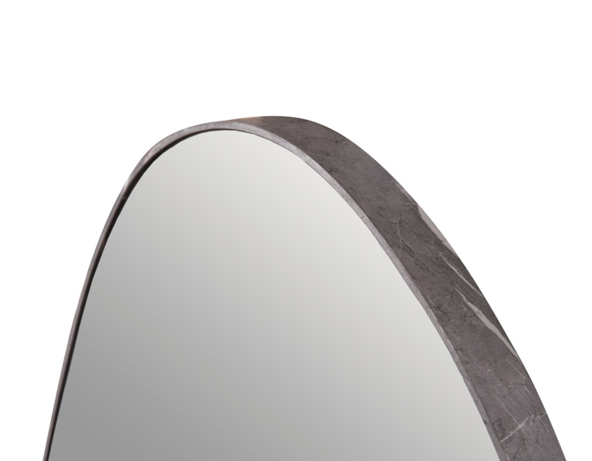 ΚΑΘΡΕΠΤΗΣ ΤΟΙΧΟΥ IRREGU HM4487.02 ΜΕ ΠΛΑΙΣΙΟ MDF ΣΕ GREY MARBLE ΧΡΩΜΑ 60x80Υεκ.