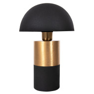 ΕΠΙΤΡΑΠΕΖΙΟ ΦΩΤΙΣΤΙΚΟ PUNE HM4245.04 ΜΕΤΑΛΛΟ ΣΕ DARK OLIVE-ΧΡΥΣΟ Φ20,5x32,5Υεκ.