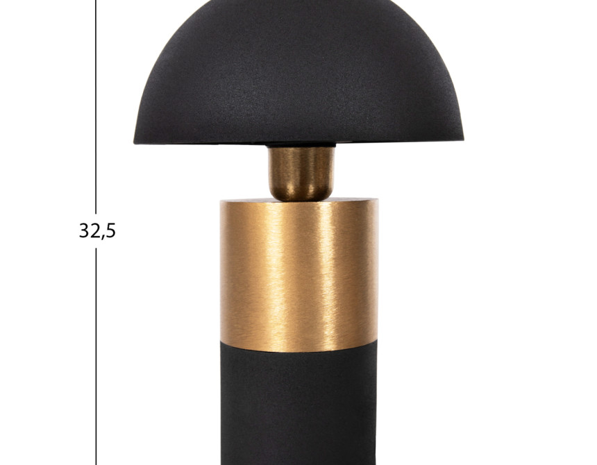 ΕΠΙΤΡΑΠΕΖΙΟ ΦΩΤΙΣΤΙΚΟ PUNE HM4245.04 ΜΕΤΑΛΛΟ ΣΕ DARK OLIVE-ΧΡΥΣΟ Φ20,5x32,5Υεκ.