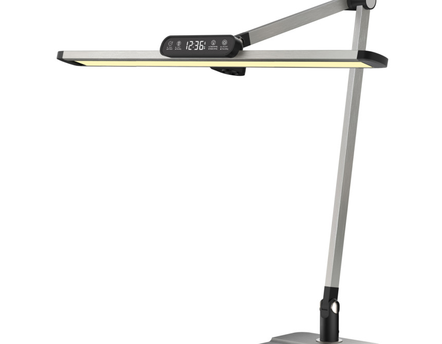 ΦΩΤΙΣΤΙΚΟ ΓΡΑΦΕΙΟΥ LED BLAIN PRO HM4447.08 ΑΣΗΜΙ ABS ΚΑΙ ΑΛΟΥΜΙΝΙΟ 36,8x81Υεκ