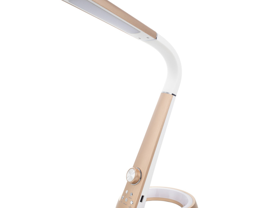ΦΩΤΙΣΤΙΚΟ ΓΡΑΦΕΙΟΥ LED BLAIN PRO HM4451.09 ΧΡΥΣΟ-ΛΕΥΚΟ ΧΡΩΜΑ 34,3x18,3x42,5Υεκ.