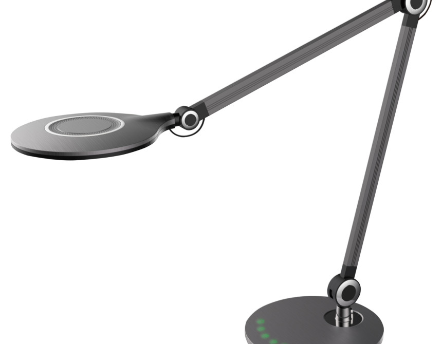 ΦΩΤΙΣΤΙΚΟ ΓΡΑΦΕΙΟΥ LED BLAIN PRO HM4452.02 ΜΑΥΡΟ ΧΡΩΜΑ ABS 55,7x49,7Υεκ.
