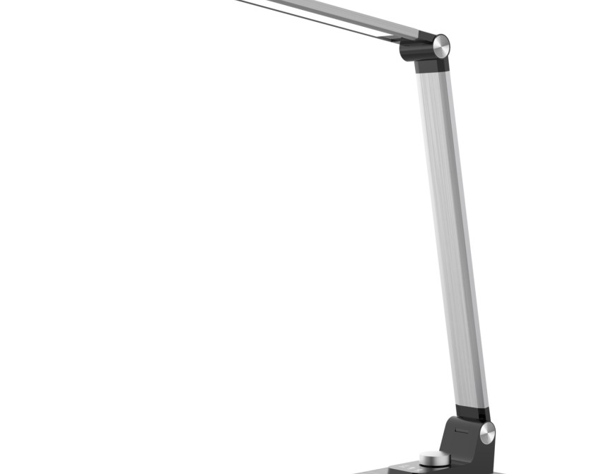 ΦΩΤΙΣΤΙΚΟ ΓΡΑΦΕΙΟΥ LED BLAIN PRO HM4458.08 ΑΣΗΜΙ ΒΑΣΗ ABS-ΑΣΗΜΙ ΜΠΡΑΤΣΑ ΑΛΟΥΜΙΝΙΟΥ 35,6x43,1Υεκ