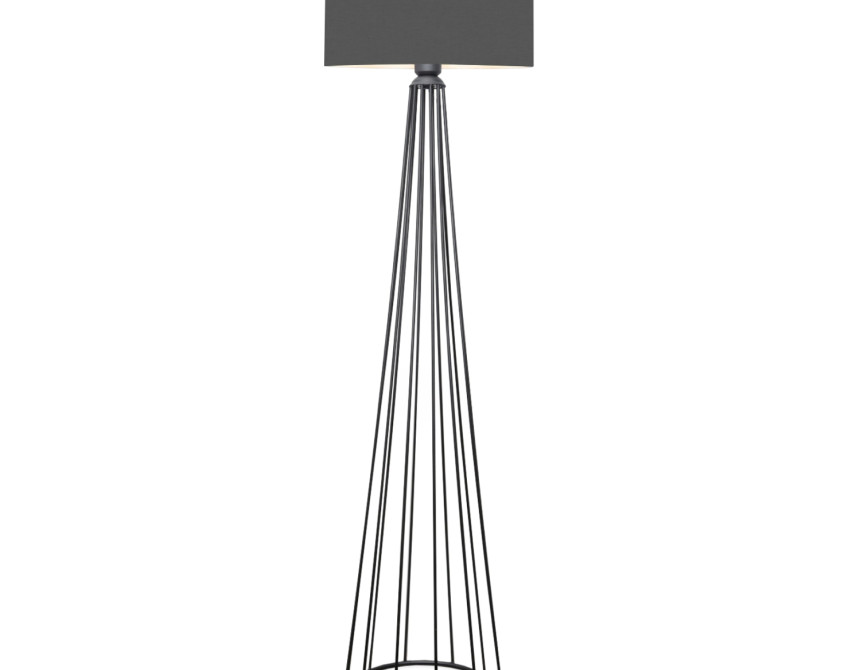 ΦΩΤΙΣΤΙΚΟ ΔΑΠΕΔΟΥ ΜΕΤΑΛΛΙΚΟ ΓΚΡΙ HM7581.01 Φ38x155 εκ.
