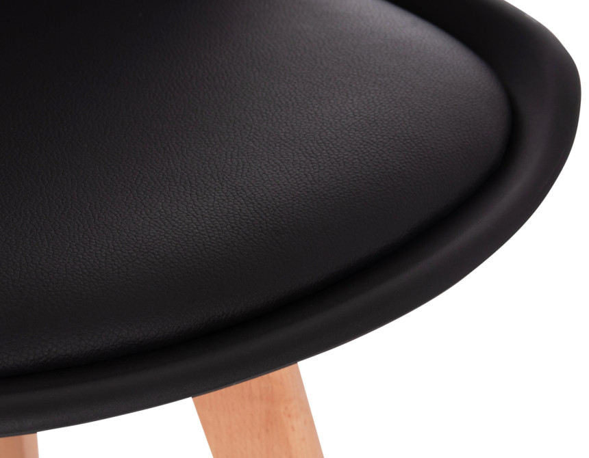 ΣΕΤ ΤΡΑΠΕΖΑΡΙΑΣ 5ΤΜΧ VEGAS HM21185 MDF TOP ΣΕ ΜΑΥΡΟ--ΠΟΔΙΑ ΟΞΙΑΣ