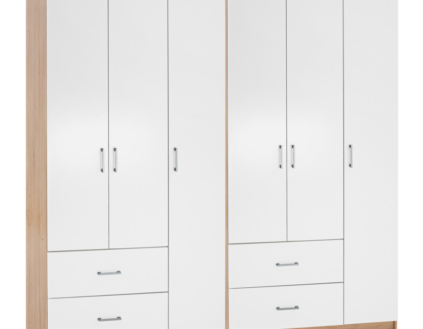 ΝΤΟΥΛΑΠΑ 6ΦΥΛΛΗ CAESAR HM21236.02 ΜΕΛΑΜΙΝΗ SONAMA & ΛΕΥΚΟ 180x42,5Χ181Υεκ.