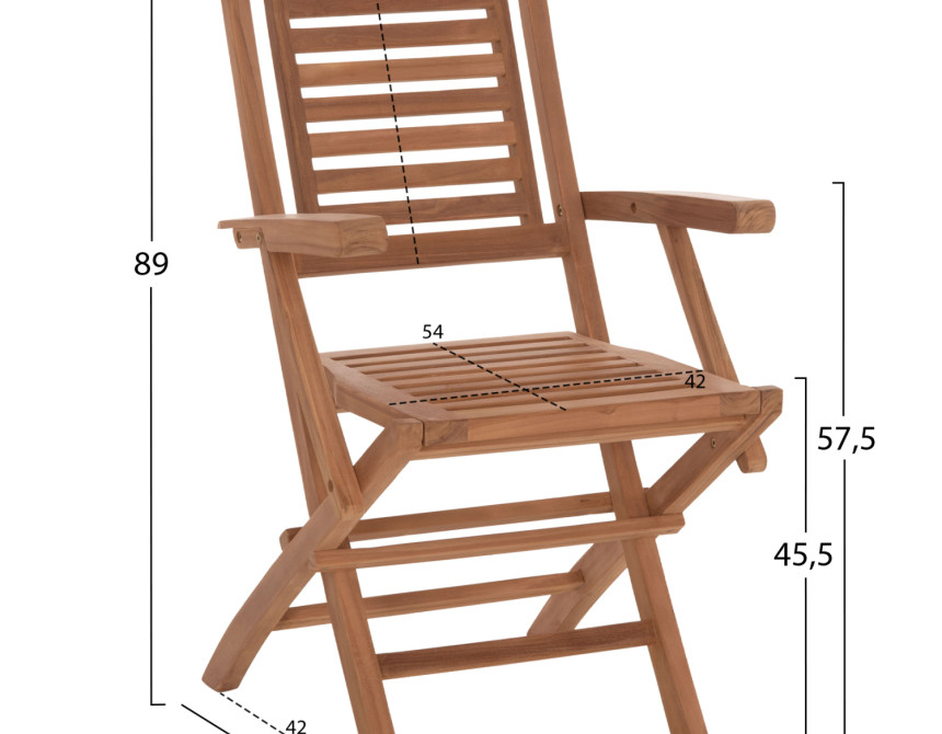 ΣΕΤ ΤΡΑΠΕΖΑΡΙΑΣ CRANDER HM21288 ΤΡΑΠΕΖΙ & 6 ΠΟΛΥΘΡΟΝΕΣ ΠΤΥΣΣΟΜΕΝΕΣ-ΤΕΑΚ