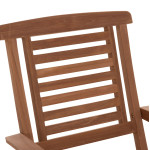 ΣΕΤ ΤΡΑΠΕΖΑΡΙΑΣ CRANDER HM21288 ΤΡΑΠΕΖΙ & 6 ΠΟΛΥΘΡΟΝΕΣ ΠΤΥΣΣΟΜΕΝΕΣ-ΤΕΑΚ