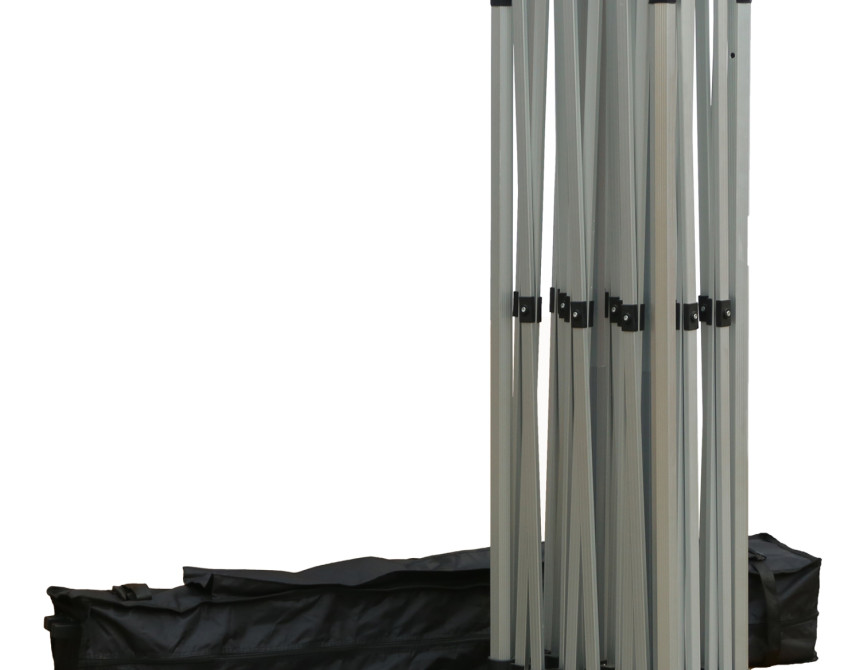 GAZEBO ΜΕ 3 ΠΛΑΙΝΑ ΠΑΝΙΑ ΣΚΙΑΣΗΣ CRESSEN HM21098.01 ΠΤΥΣΣΟΜΕΝΟ ΑΛΟΥΜΙΝΙΟΥ 3x4,5x3,4Yμ