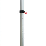 GAZEBO ΜΕ 3 ΠΛΑΙΝΑ ΠΑΝΙΑ ΣΚΙΑΣΗΣ CRESSEN HM21098.01 ΠΤΥΣΣΟΜΕΝΟ ΑΛΟΥΜΙΝΙΟΥ 3x4,5x3,4Yμ